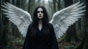White Wings in Mist