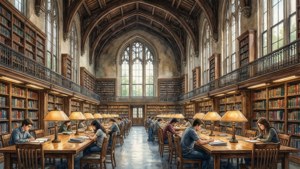 Widener Library Reading Room