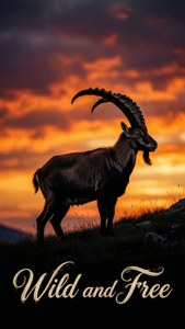 Wild and Free Ibex