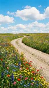 Wildflower Meadow Path