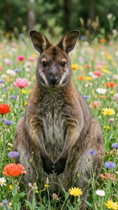 Wildflower Wallaby