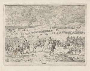 Willem III bij de slag aan de Boyne, 1690
