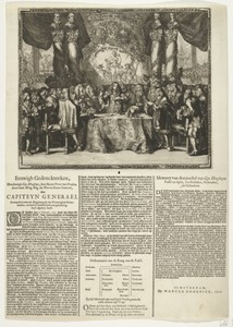 Willem III legt de eed af als kapitein-generaal van de Nederlandse krijgsmacht, 1672