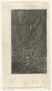 Willemynken smeekt om genade van God in de hel tussen demonen