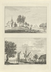 Willersche kapel en het Huis den Ham, 1746