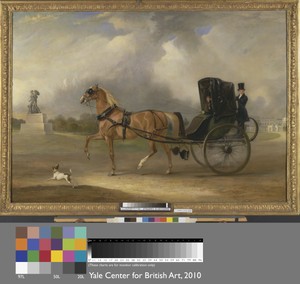 William Massey-Stanley driving his Cabriolet in Hyde Park