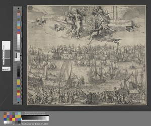 William of Orange's Voyage from Hellevoetsluis to England