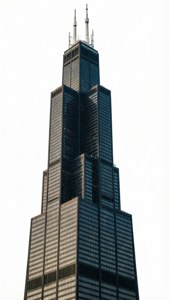 Willis Tower Cutout
