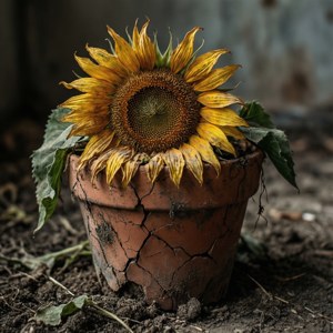 Wilted Sunflower