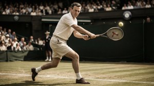 Wimbledon Backhand Action