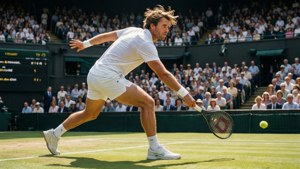 Wimbledon Serve Action