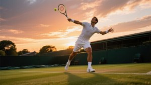 Wimbledon Sunset Serve