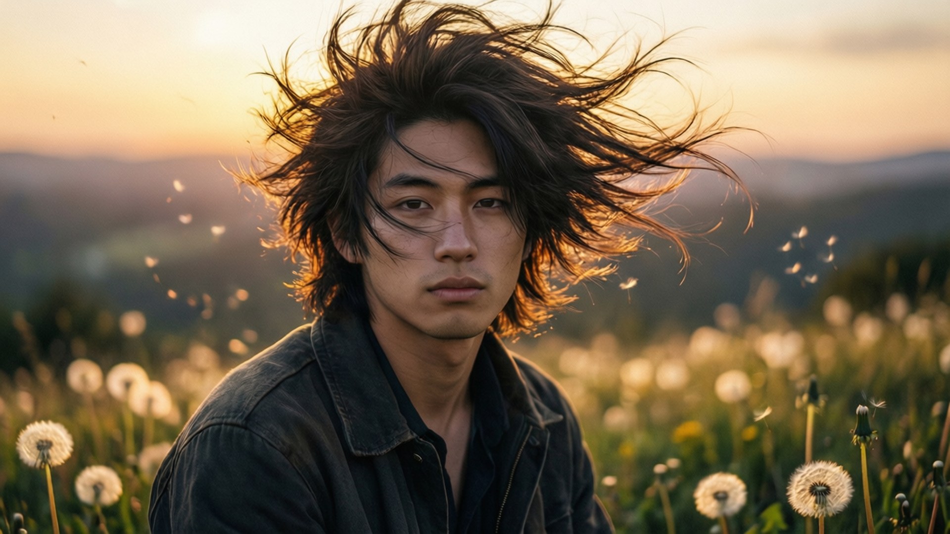 Windblown Hair by Wallpapers.art Studio
