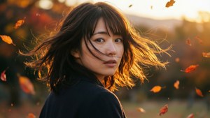 Windblown Portrait