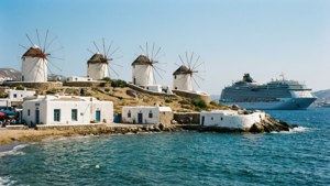 Windmills Above the Port