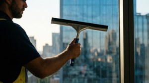 Window Cleaner City View