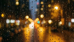 Window Rain Droplets