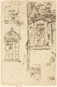 Windows Opposite Hotel, Bourges