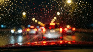 Windshield Rain Drive