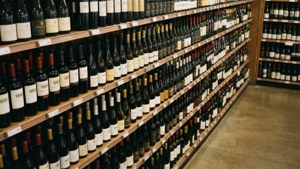 Wine Aisle Elegance