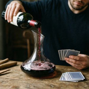 Wine and Cards