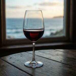 Wine and Ocean View