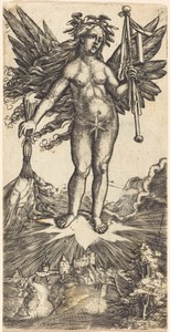 Winged Woman on a Star