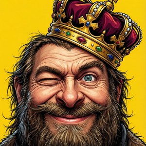 Winking King