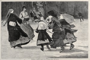 "Winter" - A Skating Scene