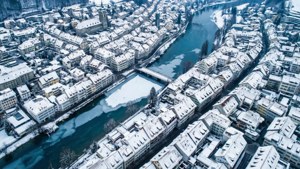 Winter Aerial Aarau