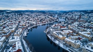 Winter Aerial Sarpsborg