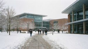 Winter at Brock