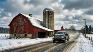 Winter Barn Road