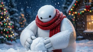 Winter Baymax