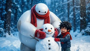 Winter Baymax