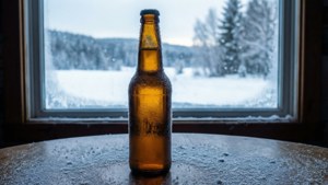 Winter Beer Window