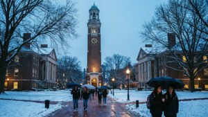 Winter Campus Walk