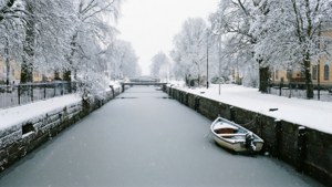 Winter Canal Serenity