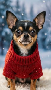Winter Chihuahua