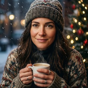 Winter Cozy Portrait
