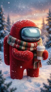Winter Cozy Red