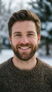 Winter Cozy Smile
