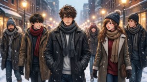 Winter Fashion Walk