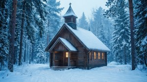 Winter Forest Chapel