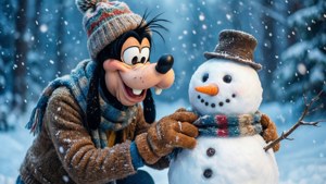 Winter Fun Goofy