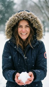 Winter Fun in Snow