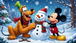Winter Fun with Pluto