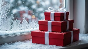 Winter Gift Stack