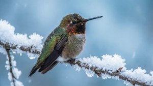 Winter Hummingbird
