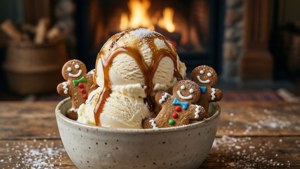 Winter Ice Cream Treat